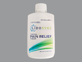 LIDOSYNC: Topical Pain Relief Cream