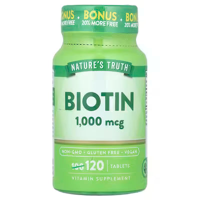 Nature's Truth Biotin 1000mcg