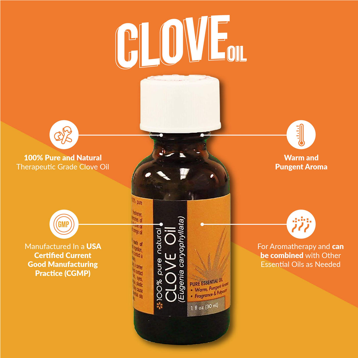 Humco 100% Pure Natural Clove Oil