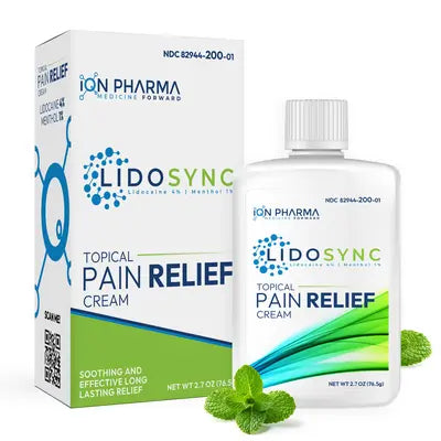 LIDOSYNC: Topical Pain Relief Cream