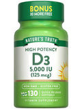 Nature's Truth High Potency D3 5000IU