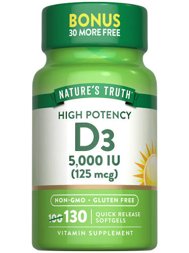 Nature's Truth High Potency D3 5000IU