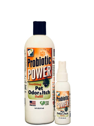 Probiotic Power: Soothing Pet Odor & Itch Refill (16 fl oz)