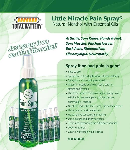Little Miracle Pain Spray