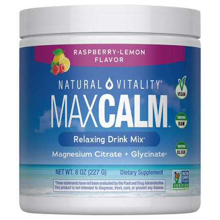 Natural Vitality Calm Relaxing Drink Mix