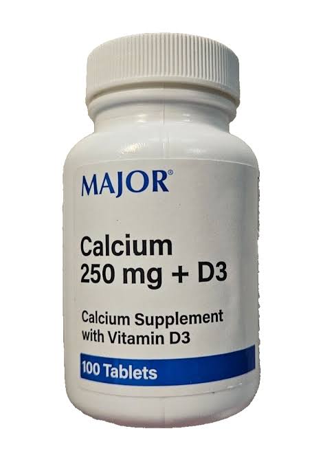 Major Calcium 250mg